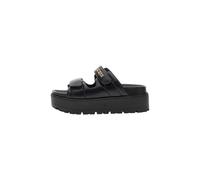 Guess FLJFAX ELE03 - Sandalias de cuña negro, Negro , 37 EU