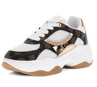 Guess Flphar Fal12 Harpaa Sneakers Zapatillas Deportivas Mujer Lazos Blancas