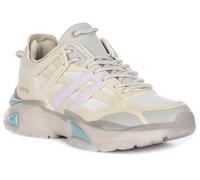GUESS FLTBELELE12 Belluna Logo Letering - Zapatillas deportivas para mujer, beige, 39 EU
