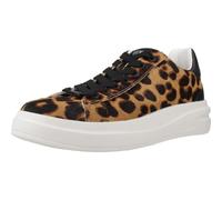 GUESS Zapatillas de mujer, Elbina08 Animalier D26gu14, 35 EU