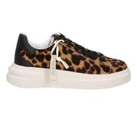 GUESS Zapatillas de mujer, Elbina08 Animalier D26gu14, 39 EU