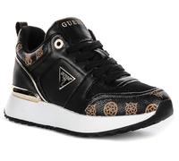 GUESS FLTKYNFAL12 Kynneth 4G Peony - Zapatillas de correr para mujer, negro marrón, 36 EU