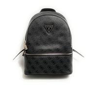 GUESS Follie Travel Charcoal Logo BS26GU88 LB9676032 - Mochila para mujer, Logotipo de carbón, M, Mochila