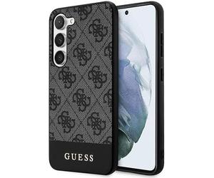 Guess Funda adecuada para Samsung Galaxy S24 - Hard Case 4G Logo Back Cover Negro