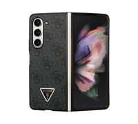 Guess Funda de piel 4G Diamond Triangle Negro - Galaxy Z Fold 5