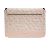 Guess - Funda gsm GUHCP12L4GPSBR para iPhone 12 Pro MAX y Pequeño 6.7" marrón 4G Metal Logo