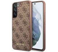 Guess Funda GUHCS23MG4GFBR Samsung S23+ S916 marrón 4G Metal