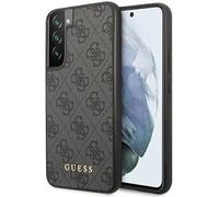 Guess Funda GUHCS23SG4GFGR Samsung S23 S911 Gris 4G Metal Or