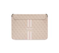 Guess Funda Magnética para Ordenador 16 pulgadas Modelo 4G Stripe Impreso, Rosa