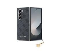 Guess Funda para Galaxy Z Fold 6 Edition 4G Charm con colgante, Gris