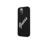 Guess, Funda para iPhone 12 / 12 Pro Collection Vintage Silicona en TPU