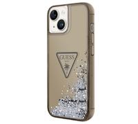 Guess Funda para iPhone 14 Plus Glitter Palm,