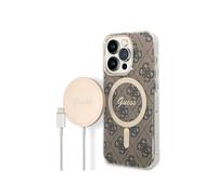 Guess, Funda para iPhone 14 Pro 4G y cargador inalámbrico 15W