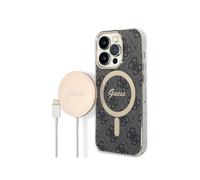Guess, Funda para iPhone 14 Pro 4G y cargador inalámbrico 15W