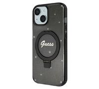 Guess Funda para iPhone 15 TPU Ring Stand,