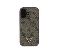 CG Mobile Guess GUHCP16SP4TDSCPW - Carcasa para iPhone 16 de 6,1", Color marrón