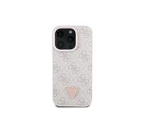 Guess, Funda para iPhone 16 Pro 4G Edition Strass Triangle Metallic