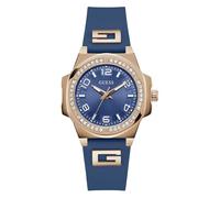 Guess Reloj de pulsera para mujer G Hype GW0617L3 - Correa de silicona, esfera azul, 36 mm, 5 bar