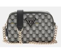 GUESS G Ola Estampado Geométrico Mini Cruzado Mujer Bolsa En Negro Multicolor
