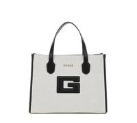 GUESS G Status Compartment Tote Natural/Black