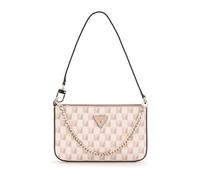 GUESS G Wave II Mini Top Zip Shoulder Bag Blush Logo