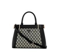 GUESS G Wave II Satchel Bag Black Logo