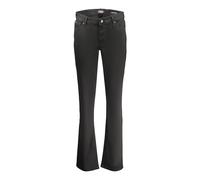 Guess- G08 Jeans Rectos de Tiro Medio- Jeans- Mujer- Negro- W28 L32- G08 Jeans Rectos de Tiro Medio