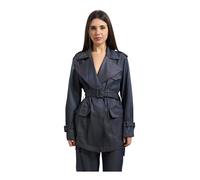 Guess - Gabardina Corta de Denim - Coats - Mujer - Azul - L -