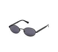 Guess Gafas de sol GU00232 C Unisex Metal Redondas Negro brillante 54
