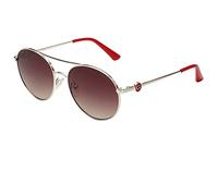 GUESS Gafas de Sol Mujer F Plateado Oro Rosa ø 57 mm