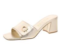 GUESS Gallai, Sandalia con talón Mujer, Oro 710, 38 EU