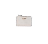 GUESS Monedero Blake SLG Zip Around Card Case Bone Logo Crema