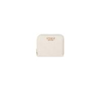 GUESS Monedero Ella Logo SLG Zip Around Stone Logo Crema