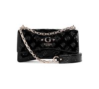 GUESS Gerty Convertible Crossbody Flap, Bandolera para Mujer, Black, Talla única
