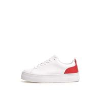 Guess Giaa5, Oxford Plano Mujer, White Orange, 41 EU
