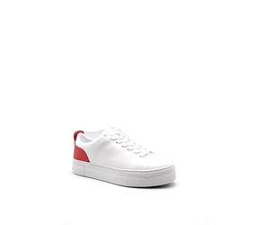 Guess Giaa5, Oxford Plano Mujer, White Orange, 41 EU