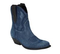 GUESS Ginette, Botas Cortas al Tobillo Mujer, Blue Denim 420, 38 EU