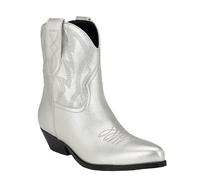 GUESS Ginette, Botas Cortas al Tobillo Mujer, Silver 040, 41 EU