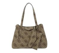 GUESS Girlfriend Satchel Latte Logo