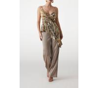 GUESS Giselle Asymmetrical Jumble Skin Print Talla: 36 | Blusas Outlet | Mujer