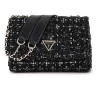 GUESS Giully 2 Compartment Convertible Flap Black / Gold