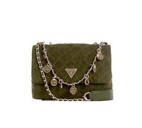 GUESS Giully II - Bolso convertible con solapa de 2 compartimentos para mujer, Olv, Talla única