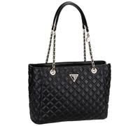 GUESS Giully II Large Tote, Bolso de Mano Mujer, Negro, One Size