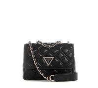 Guess Bolso de hombro Giully Mini imitación de cuero negro mujer