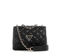 GUESS Giully II Mini Compound Convertible Flap Bag Black