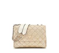 GUESS Giully II Two Compound Convertible Flap Bag Gold