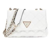 GUESS Giully Mini 2 Compartment Convertible Flap XS White