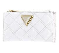 GUESS Giully SLG Double Zip Coin Purse Ivory