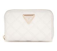 GUESS Giully Zip Around Wallet M Creme White