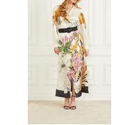 GUESS Gloria Maxi Shirt Dr Morning Glory Talla: 38 | Blusón Outlet | Mujer